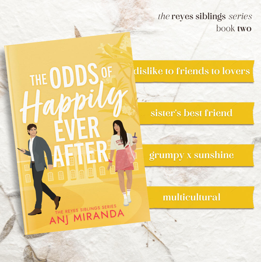 the odds of happily ever after the odds of happily ever after by anj miranda book cover and tropes